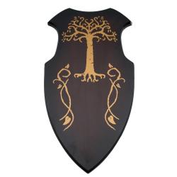 Support Mural pour Ep&eacute;e Motif Arbre du Gondor Seigneur des Anneaux