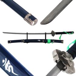 Katana en M&eacute;tal Kurikara de Rin Okumura Blue Exorcist