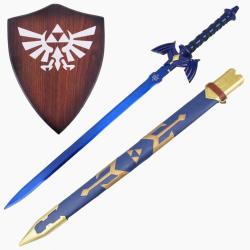 Pack Ep&eacute;e Lumi&egrave;re Master Sword Lame Purificatrice - Zelda + Support