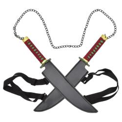 2 x Lames Jumelles Tanto de Tengen Uzui dans Demon Slayer