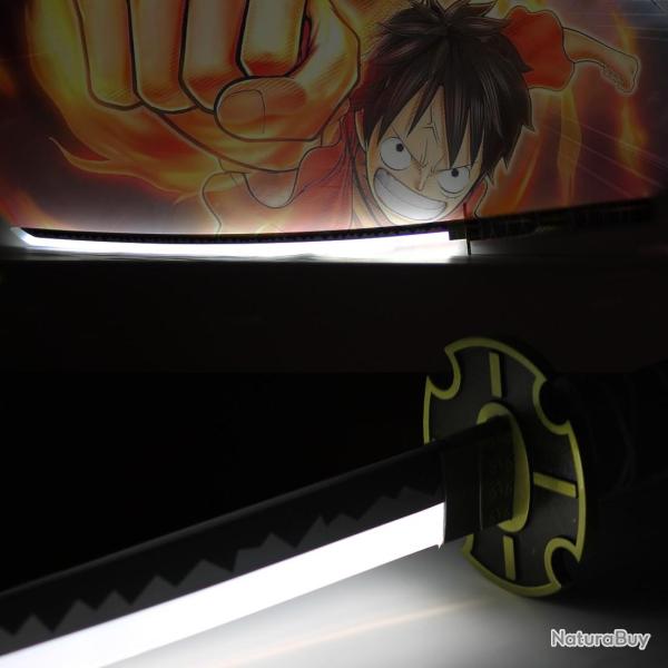 Katana LED Nidai Kitetsu Lumineux de Monkey D. Luffy dans One Piece