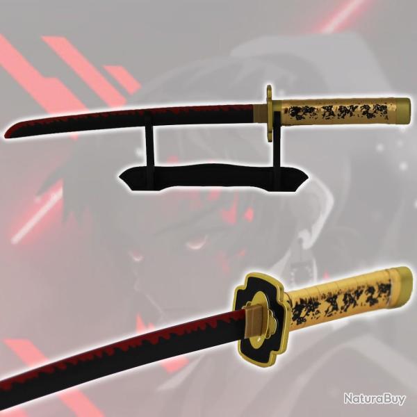 Mini Katana Bois de Yoriichi Tsugikuni dans Demon Slayer