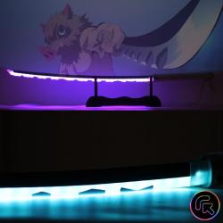 Katana LED d'Inosuke Hashibira - RGB - Couleur Modulable - Demon Slayer