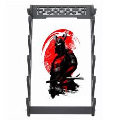 Support Mural Japonais Etag&egrave;re pour 5 Katana