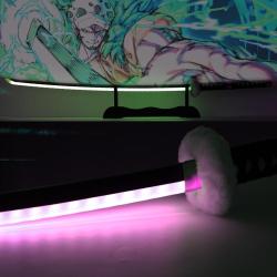 Katana Trafalgar Law - V3 - Bois - LED RGB - Couleur Modulable - One Piece
