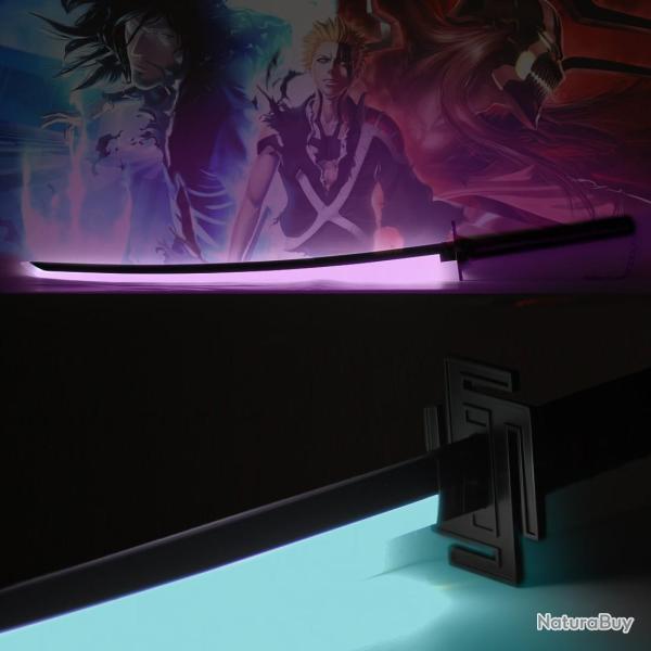Premier Bankai d'Ichigo Kurosaki - LED - Bois - RGB Multicolore - Bleach