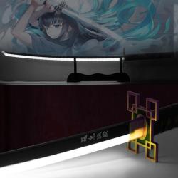 Katana LED de Muichiro Tokito - Bois - DEL Blanche - Demon Slayer