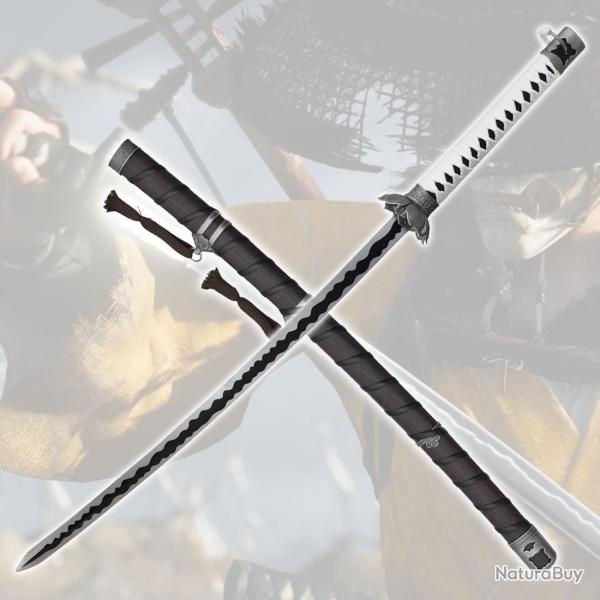 Katana de Genichiro Ashina - Lotus Blanc - Lame Mortelle - Sekiro