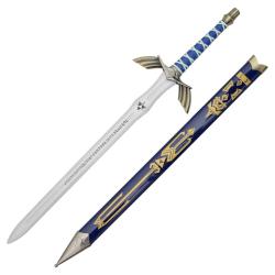 Skyward Master Sword Blue de Link - Bois - Cosplay - Zelda