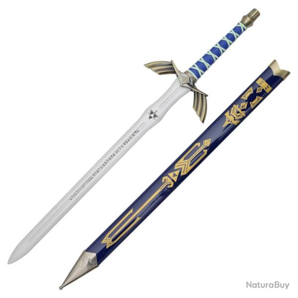 Skyward Master Sword Blue de Link - Bois - Cosplay - Zelda