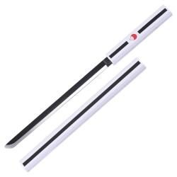 Mini Katana Chokuto Blanc de Sasuke - Naruto Shippuden