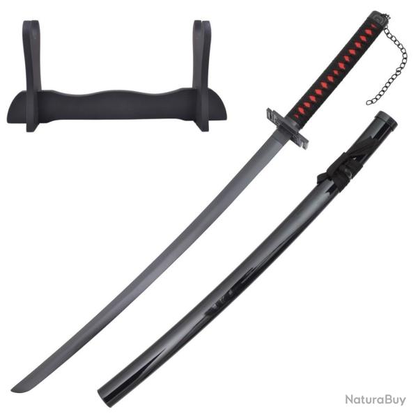 Pack Katana Manga Bleach Bankai Ichigo Noir + Support