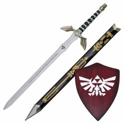 Pack Cosplay Zelda - Skyward Sword de Dark Link Bois + Support