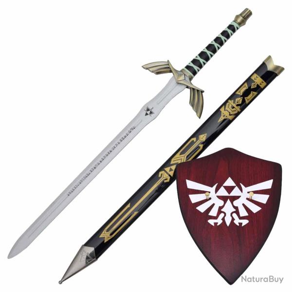 Pack Cosplay Zelda - Skyward Sword de Dark Link Bois + Support
