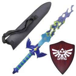 Pack D&eacute;co Zelda - Master Sword Corrompue de Link + Support