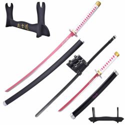 Full Pack Cosplay Kanao - Katana et Tanto Bois - Demon Slayer