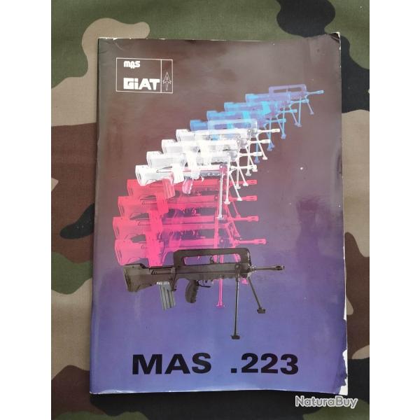 Guide Manuel technique MAS GIAT FAMAS 223 en anglais