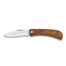 COUTEAU PLIANT DE POCHE MANCHE BOIS