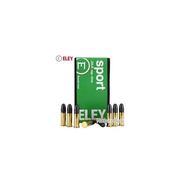 Balles 22LR Eley Sport x50