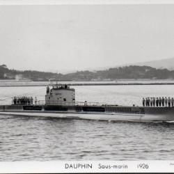 Carte postale sous-marin Dauphin 1926 -N&deg;8052