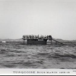 Carte Postale Ancienne - Sous-marin Turquoise 1908 19 -N&deg;8056