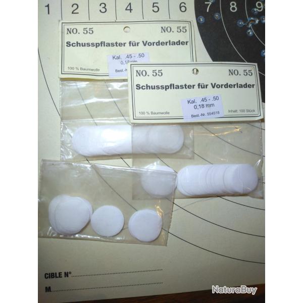 Lot de calepin .45 / .50