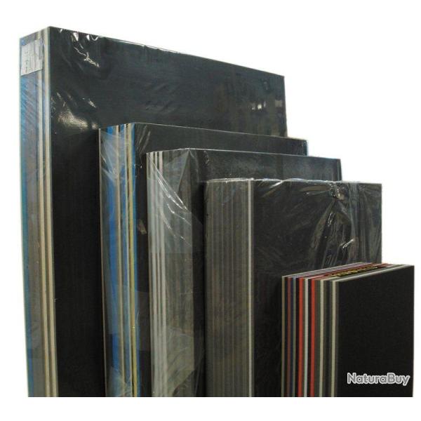 FAWOFIELD - Cible Mousse Classique 80x80x20 cm
