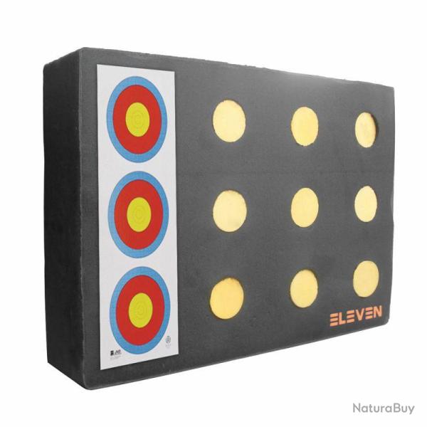 ELEVEN - Cible Mousse 70x100x20-12 Centres 9.5 cm