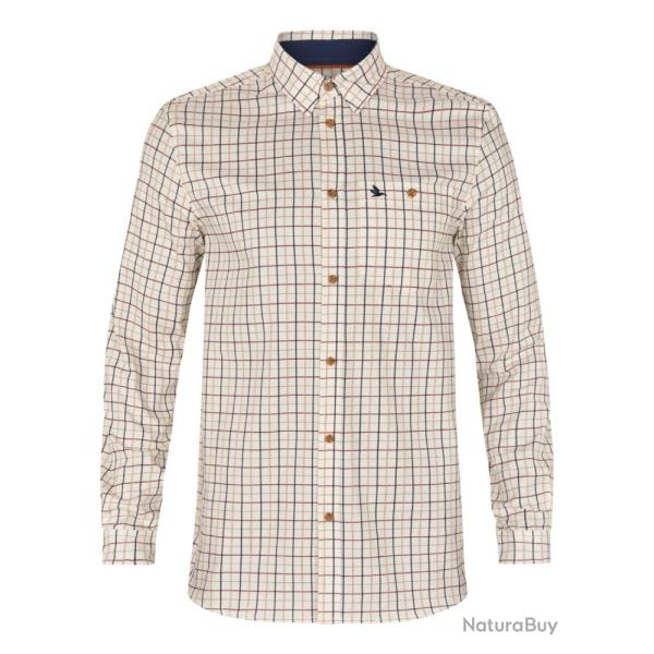 Chemise Oxford Shooting Classic Classic Blue Merlot Check