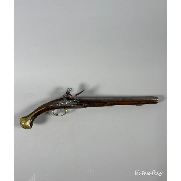 Pistolet � silex oriental XVIIIeme siecle circa 1750