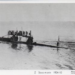 Carte Postale Sous-marin 1904-10 - N&deg;8059