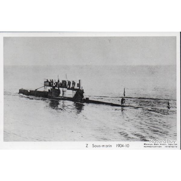 Carte Postale Sous-marin 1904-10 - N�8059