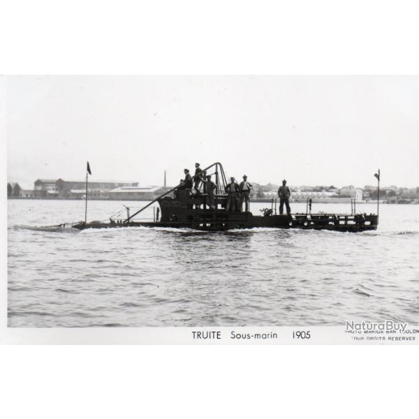 Carte Postale Ancienne - Sous-marin Truite 1905 - N�8060