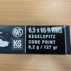 VENTE FLASH RWS CAL 6.5X65R 8.2G KSVENDU PAR 2 BTES FRAIS DE PORT OFFERT