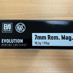 VENTE FLASH RWS CAL 7RM 10.3G EVO VENDU PAR 2 BTES FRAIS DE PORT OFFERT