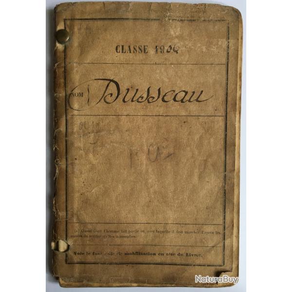 1livret militaire rempli ZOUAVES MAROC 14 18 WW 1
