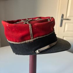 Kepi foulard 7me r&eacute;giment de dragons - militaria - ww1