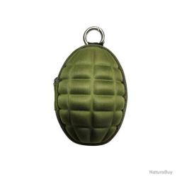 PORTE-CLEFS ET PORTE-MONNAIE "GRENADE" - VERTE