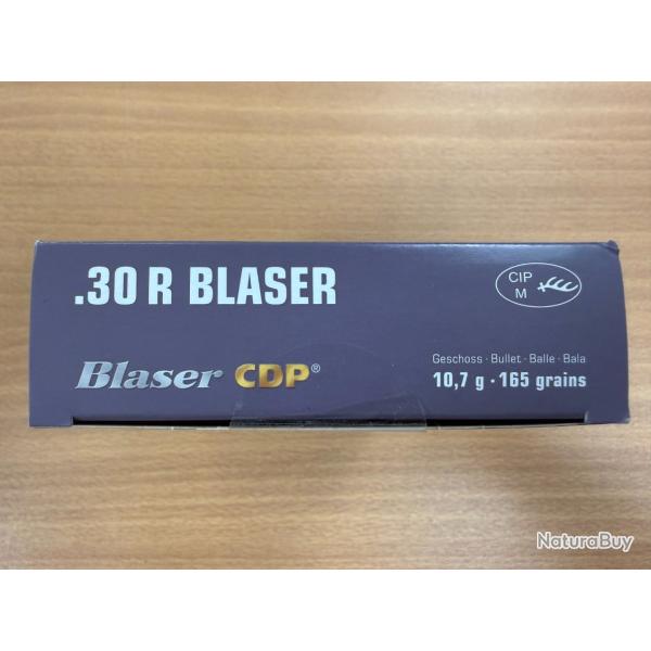 VENTE FLASH BLASER CAL 30R CDP 10.7G VENDU PAR 2 BTES FRAIS DE PORT OFFERT