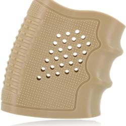 POIGN&Eacute;E GRIP ANTI-D&Eacute;RAPANTE POUR GLOCK - BEIGE