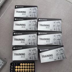 Lot munitions 22 LR envoi offert par Mondial relay.