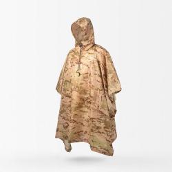 PONCHO CAMOUFLAGE D&Eacute;SERT/STEPPE ARIDE - LIVRAISON GRATUITE
