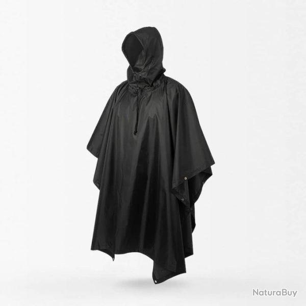 PONCHO NOIR - LIVRAISON GRATUITE