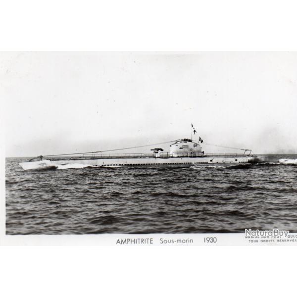 Carte postale sous-marin Amphitrite 1930 - N�8064