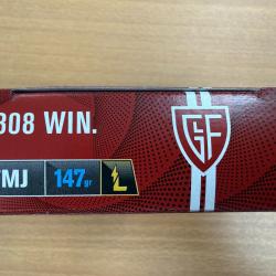 VENTE FLASH FIOCCHI CAL 308 WIN FMJ 147GR VENDU PAR 2 BTES FRAIS DE PORT OFFERT