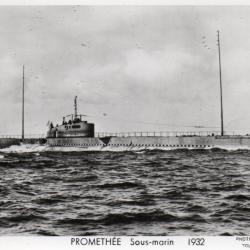 Carte Postale Sous-marin Prom&eacute;th&eacute;e 1932 - N&deg;8065