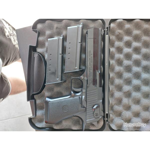 Tokyo Marui Desert Eagle .50AE Airsoft - 2 chargeurs + mallette - Bon �tat
