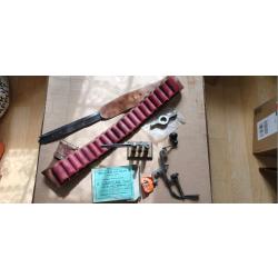 sertisseur, calibreur, d&eacute;samorseur et ceinture chasse calibre 16