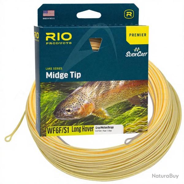 Soie RIO PREMIER Midge Tip Long Hover WF6F/S1