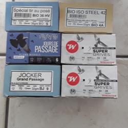 Vends 1 lot neuf et complet calibre 12